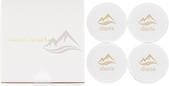 シャスタクリスタルジェル（ミニジェル4個パック）